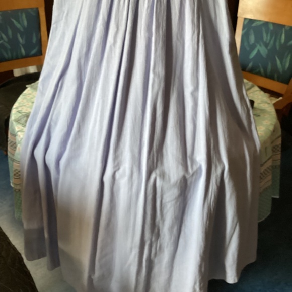SALE! CMC long cotton dress, lilac, marked Small but runs large - Picture 3 of 4